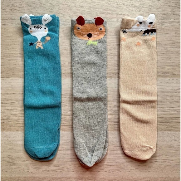 Kids Tiny Alpaca Socks Size Med 3pk - Picture 3 of 6